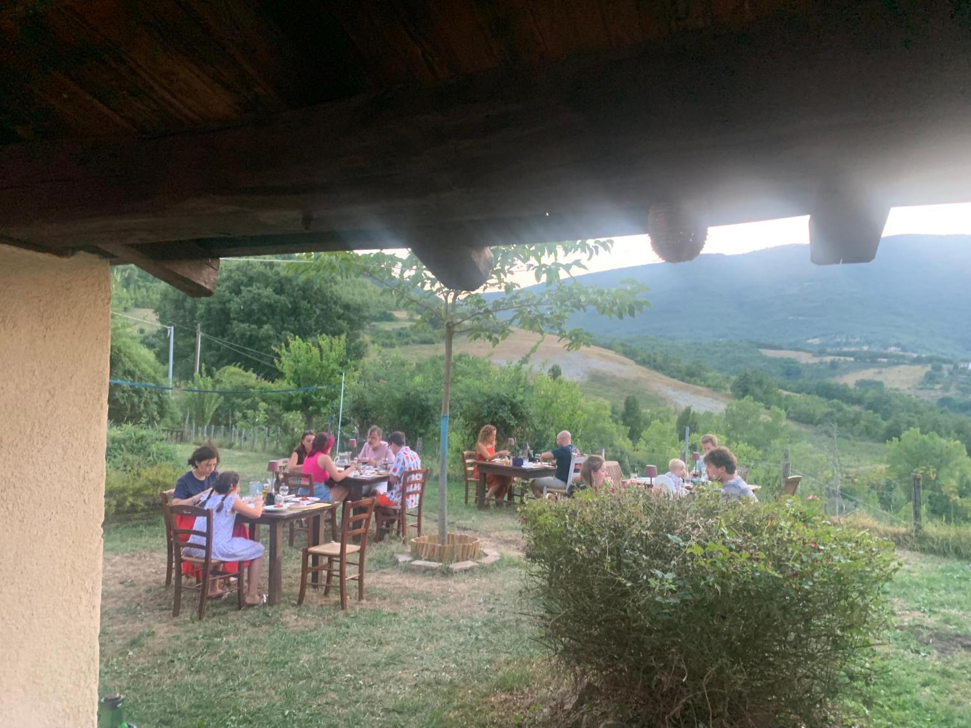 Agriturismo Il Covo Del Solengo Valtopina Exterior photo